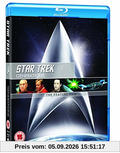 Star Trek 7: Generations (Remastered) [Blu-ray] [UK Import]