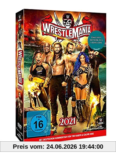 unbekannt Wwe - Wrestlemania 37 - Ltd Bonus 4th Disc Edition [4 DVDs]