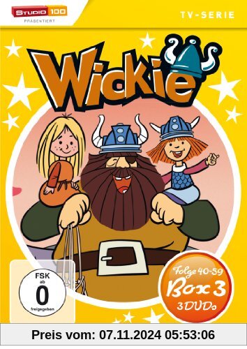 Wickie und die starken Männer - Staffel 3, Folge 40-59 [3 DVDs]