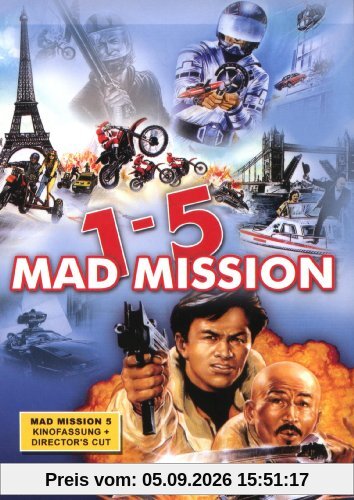 Mad Mission 1 - 5 - 4 DVD Box