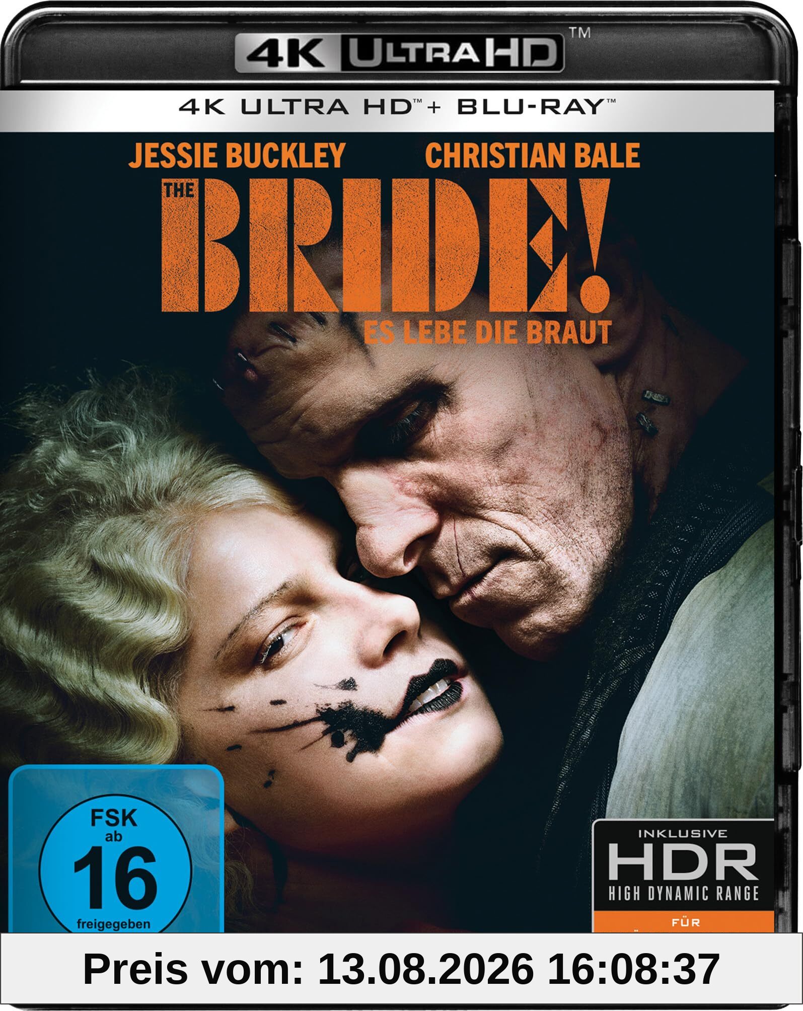 The Bride! - Es lebe die Braut (4K-UHD+Blu-ray)