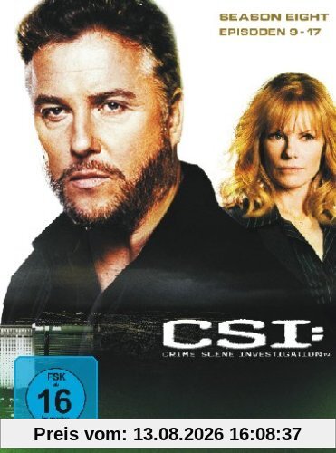 CSI: Crime Scene Investigation - Season 8.2 (3 DVDs)