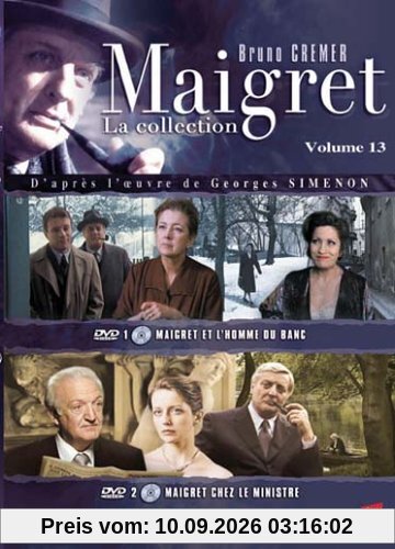 Maigret, vol. 13 : maigret et l'homme du banc ; maigret chez le ministre [FR Import]