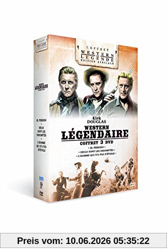 Coffret kirk douglas : el perdido ; seuls sont les indomptés ; l'homme qui n'a pas d'étoile [FR Import]