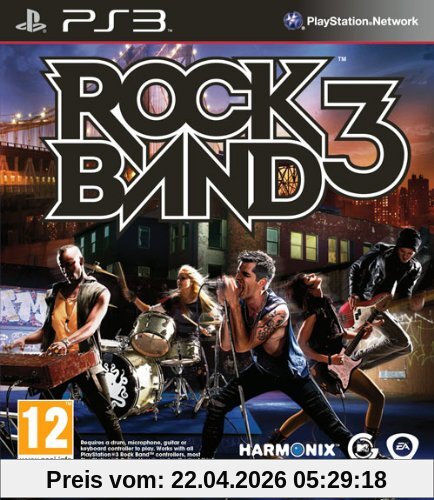 Rock Band 3 - Game Only (Sony PS3) [Import UK]
