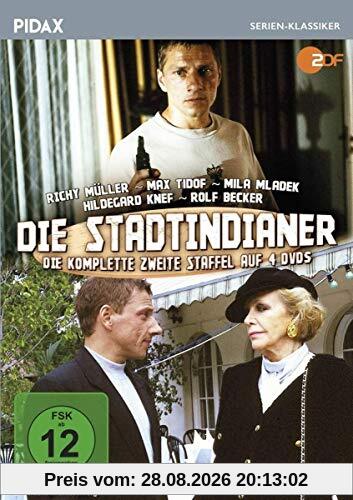 Die Stadtindianer, Staffel 2 / Weitere 14 Folgen der Krimiserie (Pidax Serien-Klassiker) [4 DVDs]