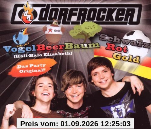 Schwarz-Rot-Gold/ Vogelbeerbaum