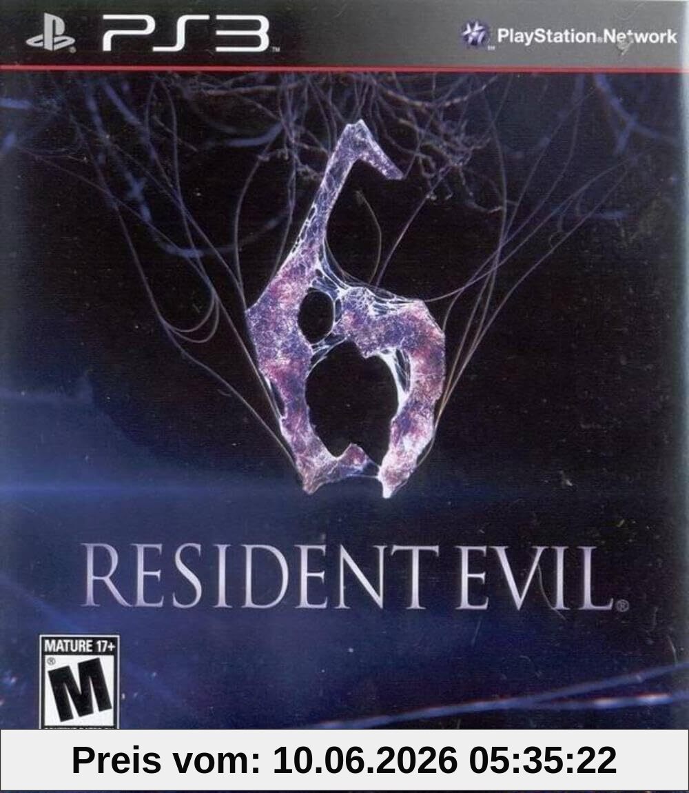 Resident Evil 6 (M)(Street 11/20)