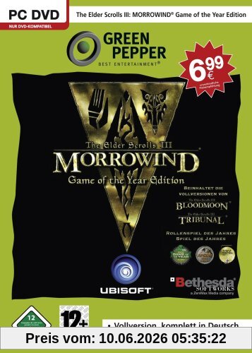 The Elder Scrolls: Morrowind - Game of theYear-Edition [Green Pepper]