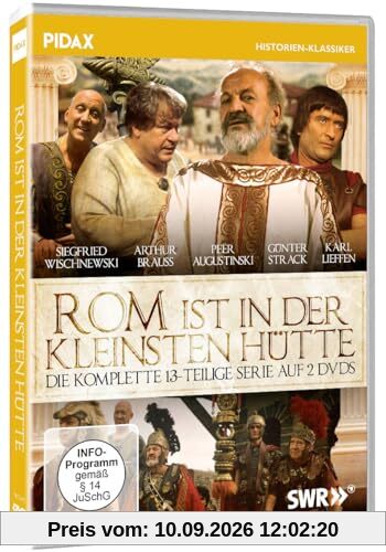 Rom ist in der kleinsten Hütte / Die komplette 13-teilige Historienserie mit Starbesetzung (Pidax Historien-Klassiker) [2 DVDs]