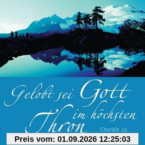 Gelobt sei Gott im höchsten Thron