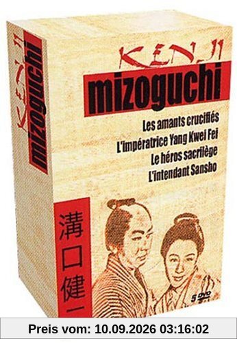 Coffret Mizoguchi, Vol.1 : Les Amants crucifiés / L'impératrice Yang Kwei Fei / Le Héros sacrilège / L'intendant Sansho [inclus le livret] - Coffret 5 DVD [FR Import]