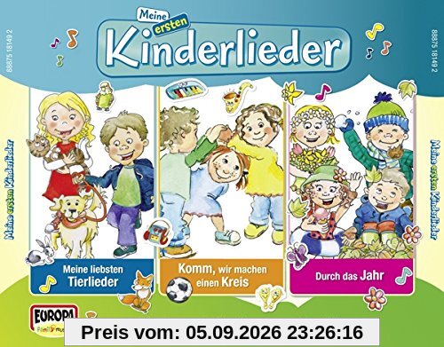 Meine Ersten Kinderlieder - 01/3er Box (Tierlieder