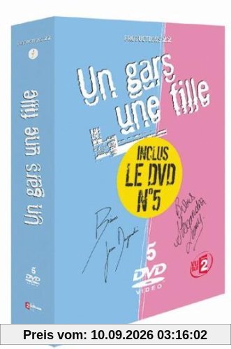 Coffret intégrale un gars une fille : un gars une fille, vol. 1 a 5 [FR IMPORT]