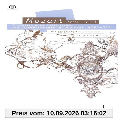Mozart: 6 Sonaten für Fortepiano & Violine KV 301-306 (gespielt auf einem Tangentenflügel)