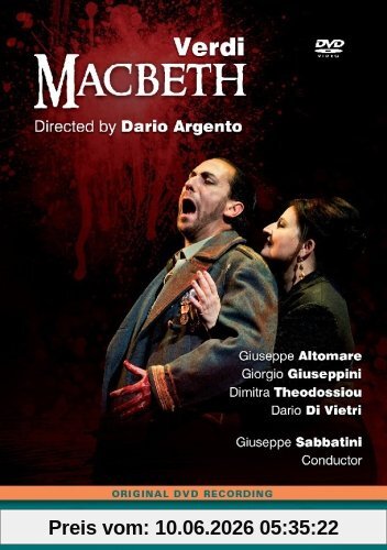 Dario Argento: Verdi: Macbeth (Novara 2013) [DVD]