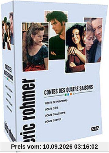 Coffret Eric Rohmer 4 DVD - 4 saisons : Conte d'été / Conte de printemps / Conte d'automne / Conte d'hivers