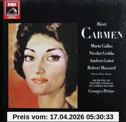 Bizet: Carmen (Gesamtaufnahme, französisch - Paris 1964) [Vinyl Schallplatte] [2 LP Box-Set]