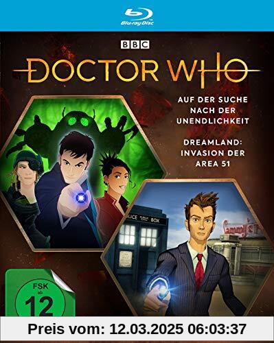 Doctor Who - Animated Double Feature Collection: Dreamland / Auf der Suche nach der Unendlichkeit [Blu-ray]