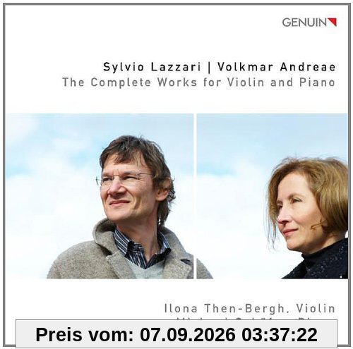 Lazzari/ Andreae: Sämtliche Werke für Violine und Klavier