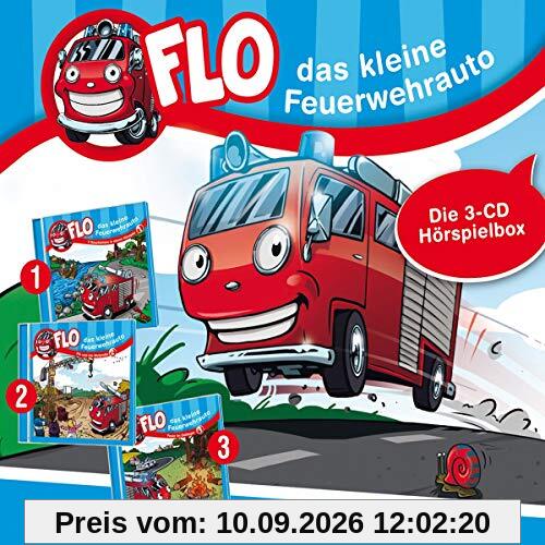 Flo, das kleine Feuerwehrauto - Die 3-CD Hörspielbox: Die 3-CD Hörspielbox