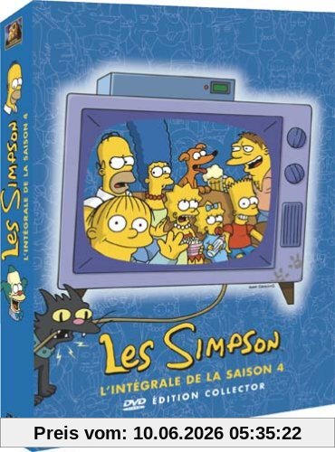 Les Simpson : L'Intégrale Saison 4 - Édition Collector 4 DVD [FR Import]