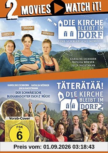 Die Kirche bleibt im Dorf / Täterätää! Die Kirche bleibt im Dorf 2 [2 DVDs]