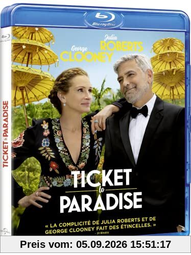 Ticket to paradise [Blu-ray] [FR Import]