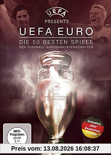 UEFA EURO - Die 50 besten Spiele der Fußball-Europameisterschaften (10 DVD Box)