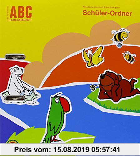 Gebr. - ABC Lernlandschaft 1+ / Standard-Paket (Druckschrift) mit Software 1. Schuljahr: Ordner mit 6 Arbeitsheften, 3 Software-CDs, Anlauttabelle und