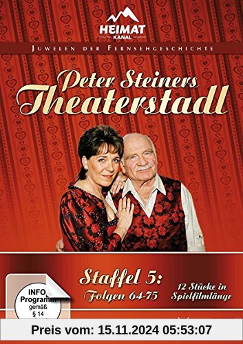 Peter Steiners Theaterstadl - Staffel 5: Folgen 64-75 (6 DVDs)