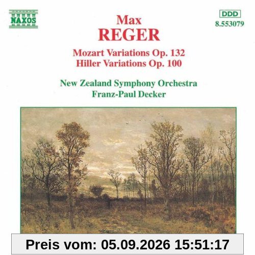 Reger Mozart Variationen Decker