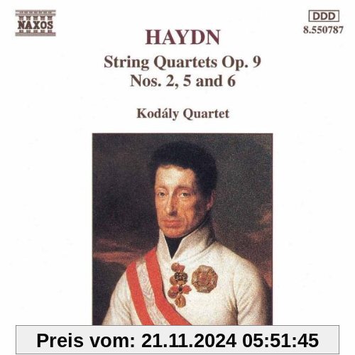 Haydn Streichquartette Op. 9 2, 5 und 6 Kod