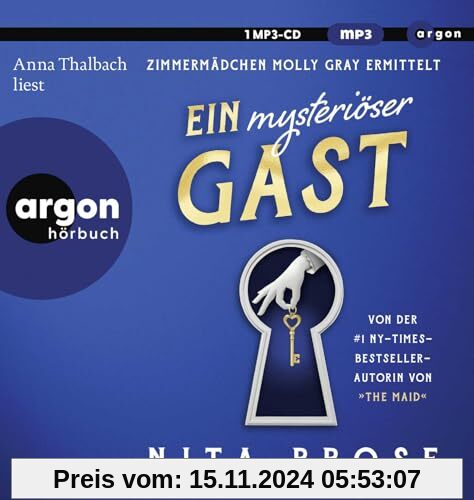 Ein mysteriöser Gast: Zimmermädchen Molly Gray ermittelt