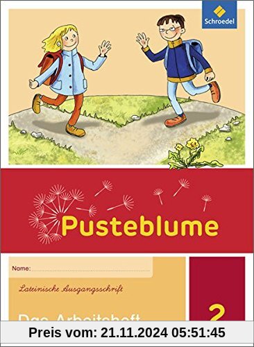 Pusteblume. Das Sprachbuch - Allgemeine Ausgabe 2015: Arbeitsheft 2 LA