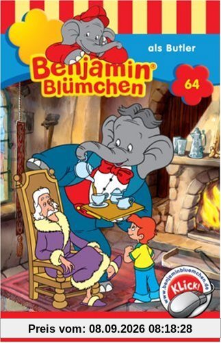 Benjamin Blümchen - Folge 64: als Butler [Musikkassette]