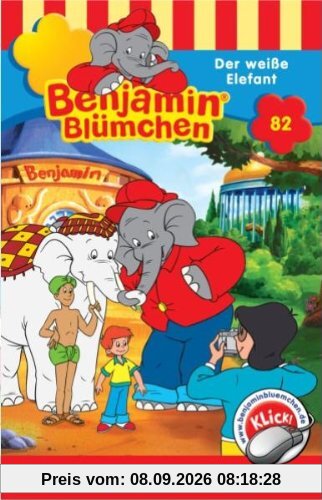 Benjamin Bluemchen - Folge 82: Der weisse Elefant [Musikkassette] [Musikkassette]