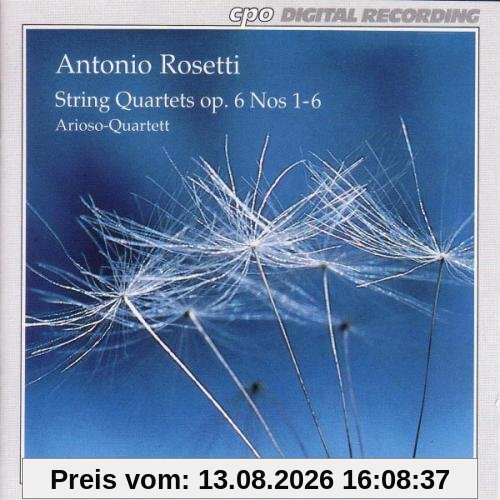 Streichquartette Op.6 1-6
