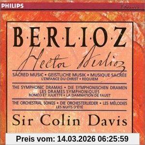 Nicolai Gedda Berlioz, Die Symphonischen Dramen, Geistliche Musik, Die Orchesterlieder