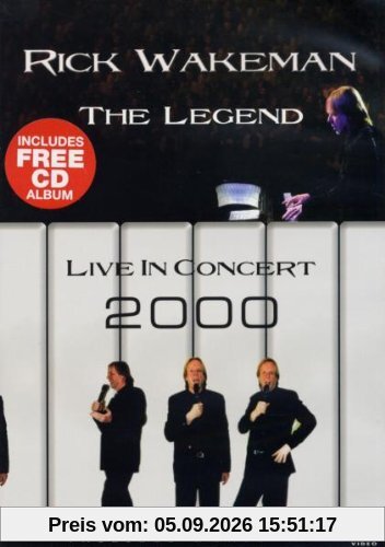 Rick Wakeman - Live in Concert 2000 (DVD Disk Set + Audio CD)