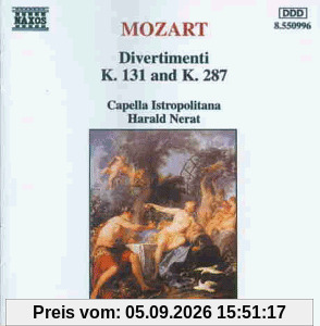 Mozart Divert.131 und 287 Nerat