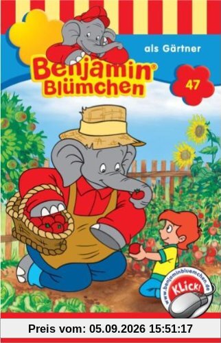 Benjamin Blümchen - Folge 47: als Gärtner [Musikkassette]