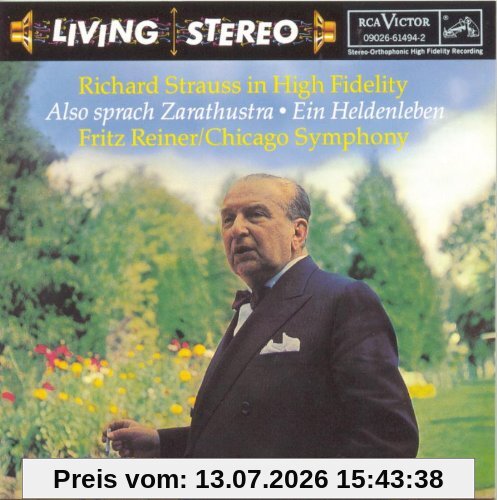 Fritz Reiner Living Stereo - Reiner Dirigiert Strauss (Also Sprach Zarathustra / Ein Heldenleben) (Aufnahmen 1954)