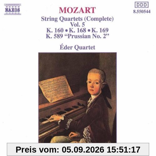 Mozart Streichquartette Vol 5 Eder