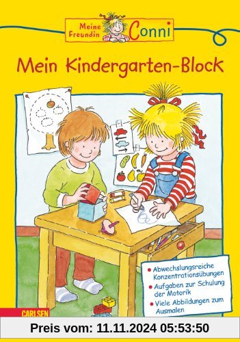 Conni Gelbe Reihe: Mein Kindergarten-Block