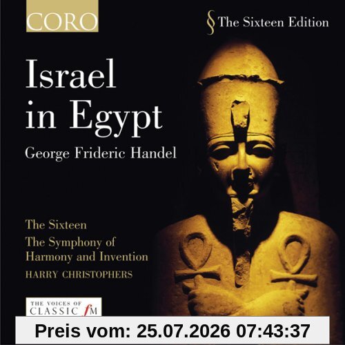 Harry Christophers Händel, Israel In Egypt Hwv 54