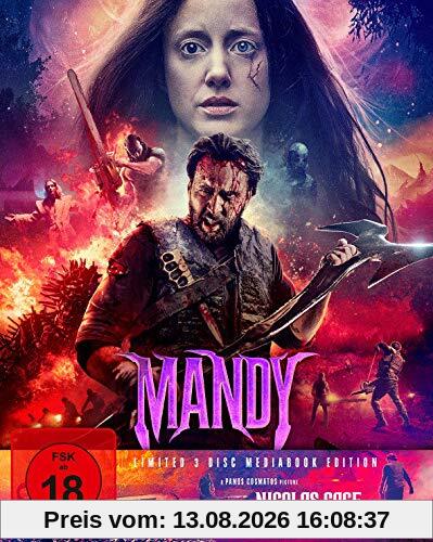 Mandy - Mediabook - Limited 3 Disc Mediabook Edition  (+ DVD) (+ Bonus-DVD) - Cover B [Blu-ray]