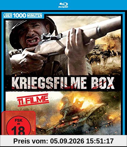 Kriegsfilme Box - 11 Filme (SD auf Blu-ray)