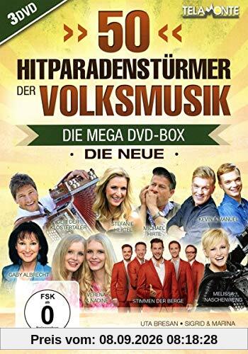 50 Hitparaden-Stürmer der Volksmusik-die Neue [3 DVDs]