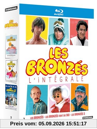 Les bronzés - intégrale - 3 films [Blu-ray] [FR Import]